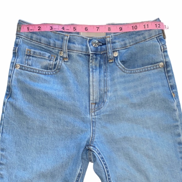 Everlane Jeans Straight Leg Raw Hem Cut Off Jeans 25 regular - Picture 5 of 8